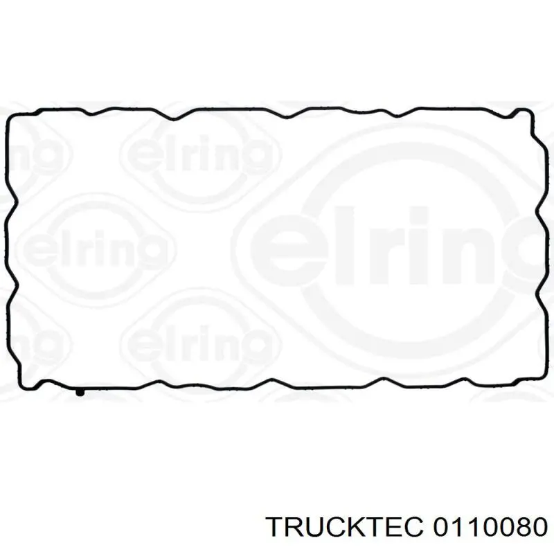 0110080 Trucktec прокладка піддону картера двигуна