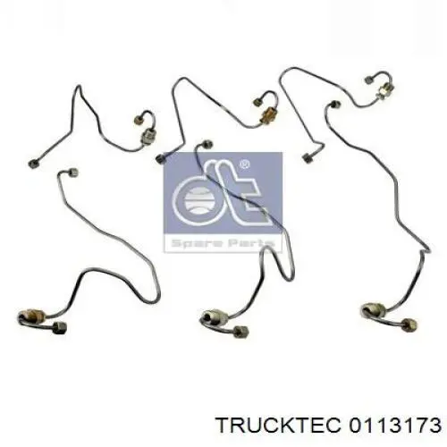 Трубка паливна форсунки 2-го циліндру Trucktec 0113173 ціна, від 10.59 USD