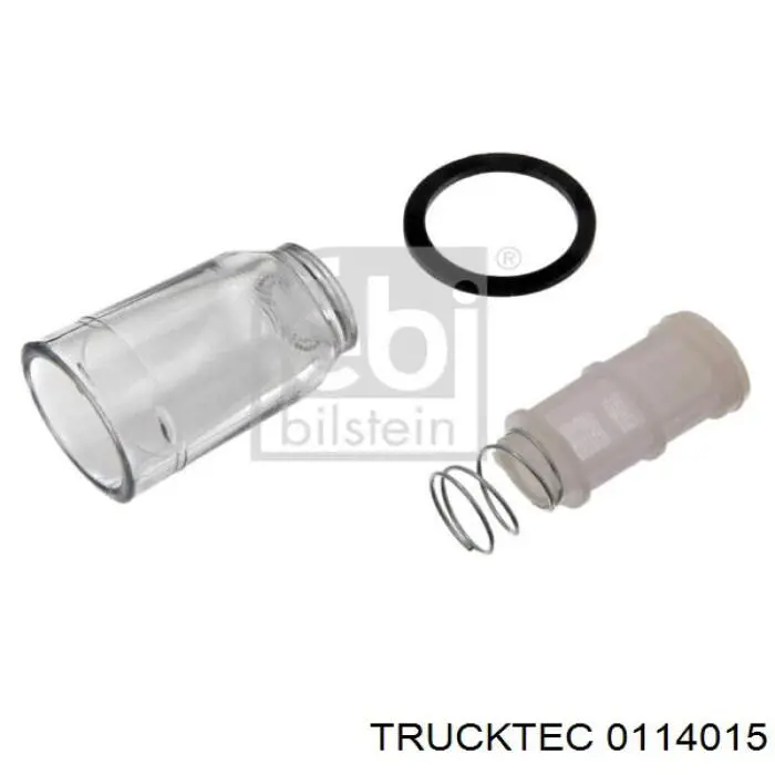0114015 Trucktec фільтр паливний