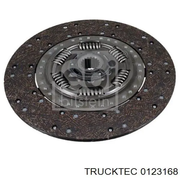 Купити 0123168 Trucktec Диск зчеплення