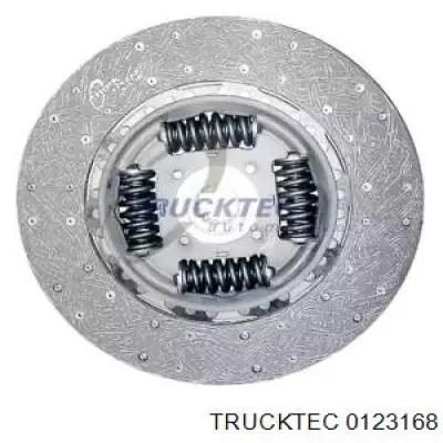 0123168 Trucktec Диск зчеплення