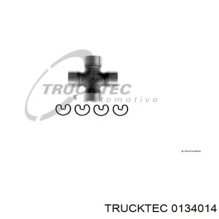0134014 Trucktec хрестовина карданного валу