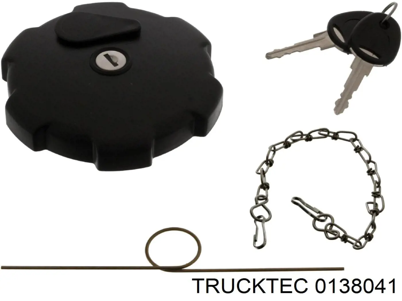 0138041 Trucktec кришка/пробка бензобака
