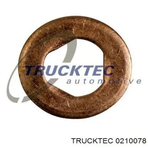 0210078 Trucktec кільце форсунки інжектора, посадочне