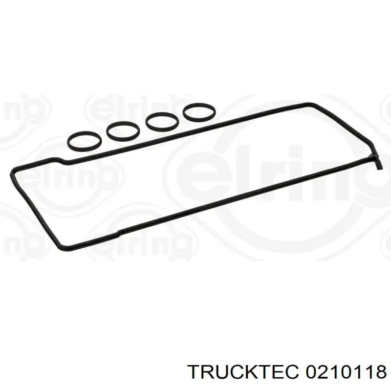 0210118 Trucktec прокладка клапанної кришки двигуна, комплект