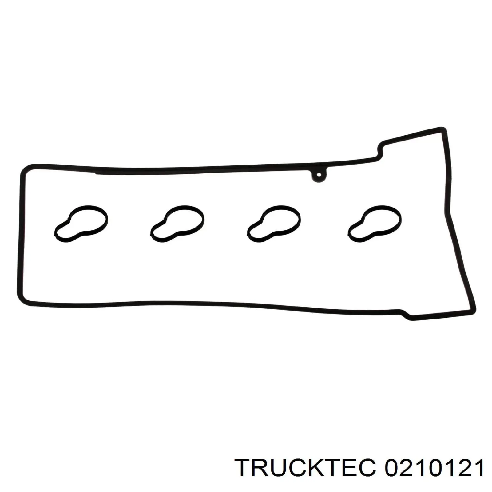 0210121 Trucktec прокладка клапанної кришки двигуна, комплект