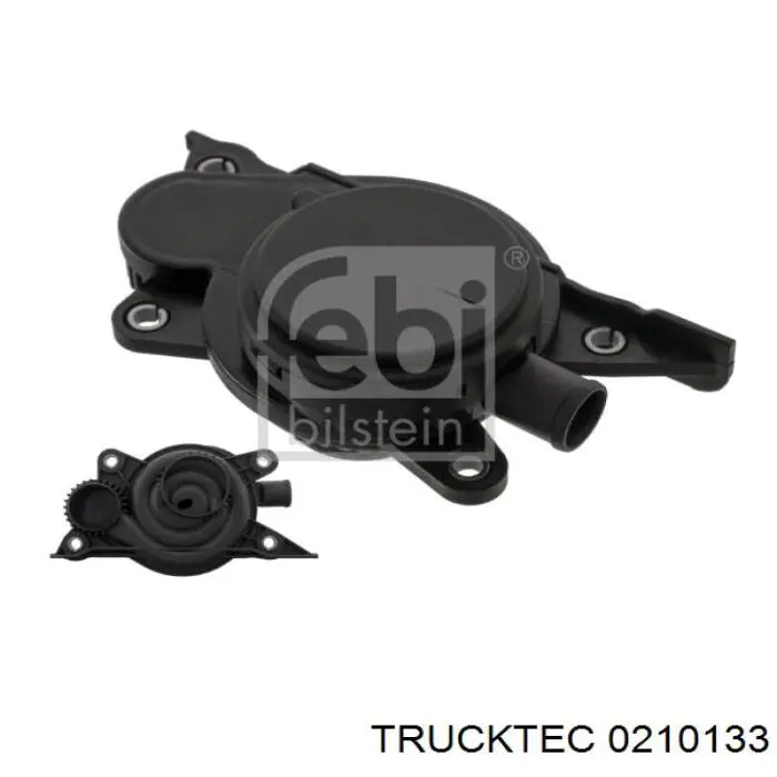 0210133 Trucktec клапан pcv (вентиляції картерних газів)
