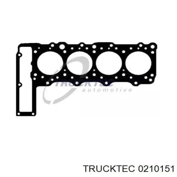 0210151 Trucktec прокладка головки блока циліндрів (гбц)