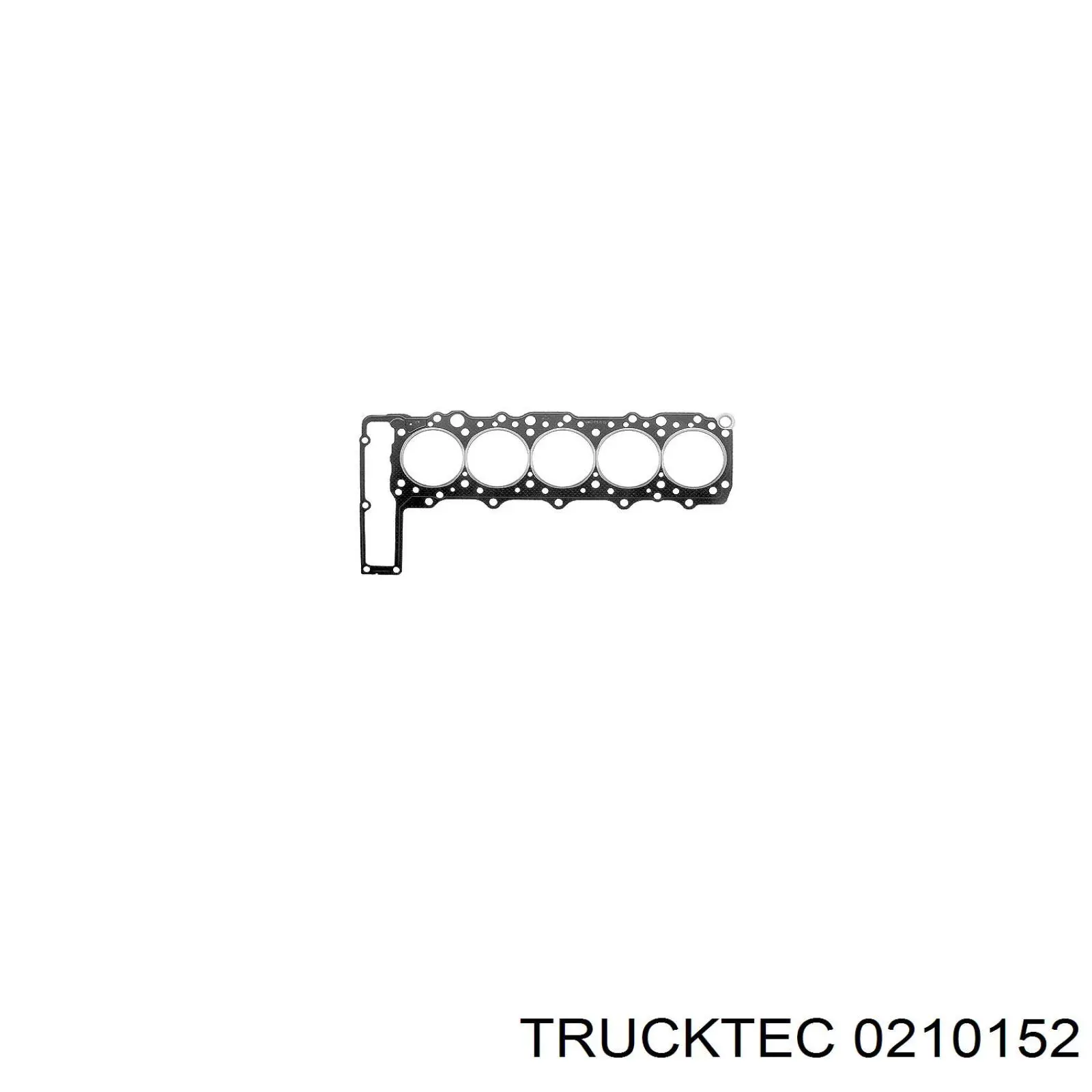 0210152 Trucktec прокладка головки блока циліндрів (гбц)