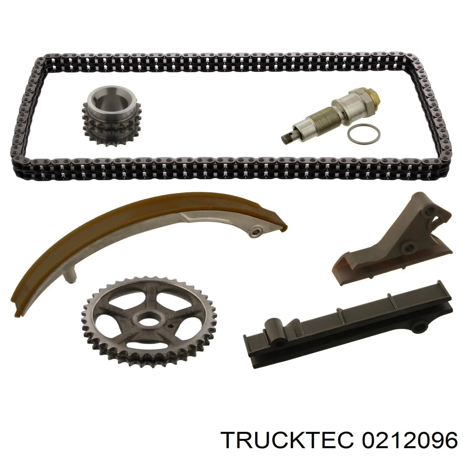 Зірочка приводу коленвала двигуна Trucktec 0212096 ціна, від 29.40 USD
