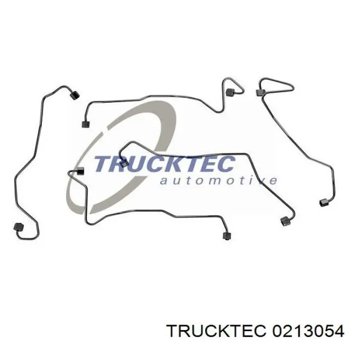 Трубка паливна, комплект Trucktec 0213054 ціна, від 44.34 USD