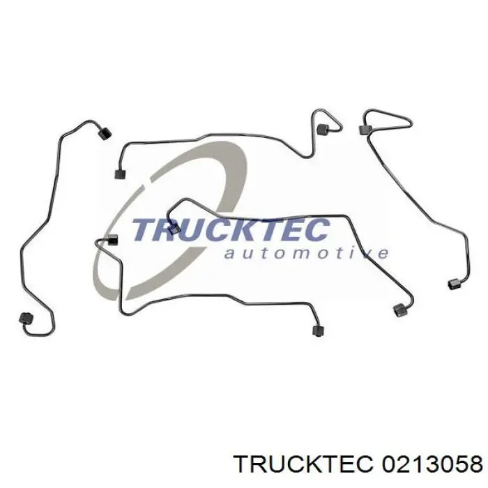 213058 Trucktec трубка паливна форсунки 4-го циліндру