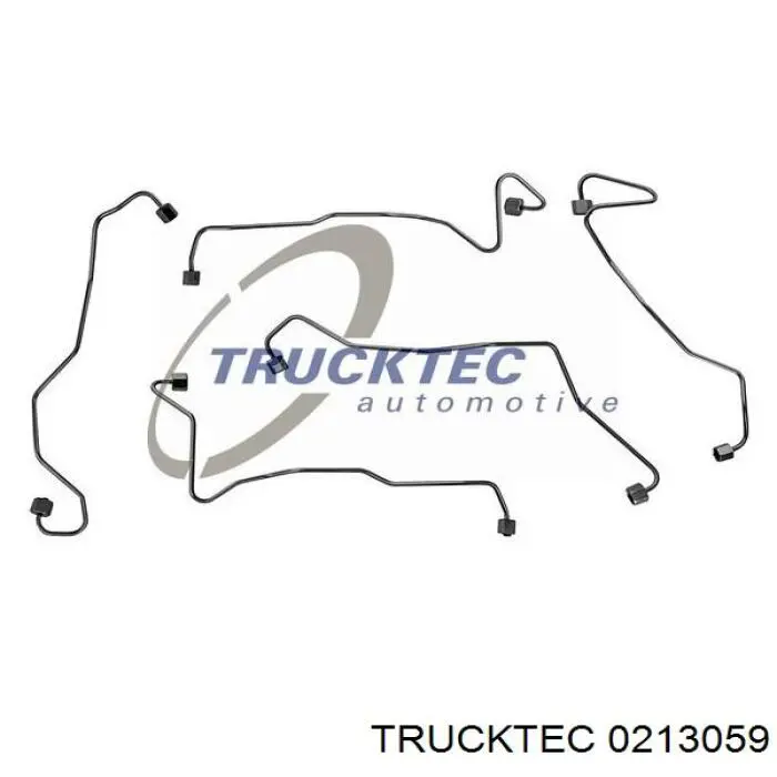 Купити 0213059 Trucktec Трубка паливна форсунки 5-го циліндру