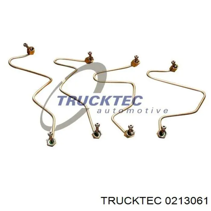 0213061 Trucktec трубка паливна форсунки 1-го циліндру