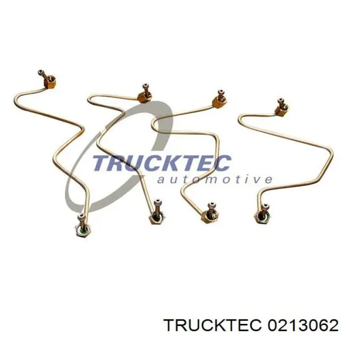 0213062 Trucktec Трубка паливна форсунки 2-го циліндру