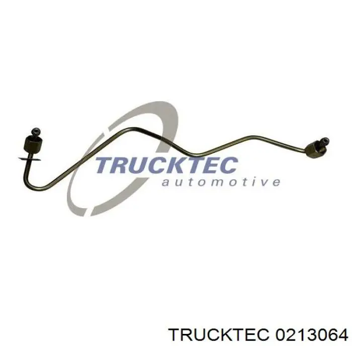 0213064 Trucktec трубка паливна форсунки 4-го циліндру