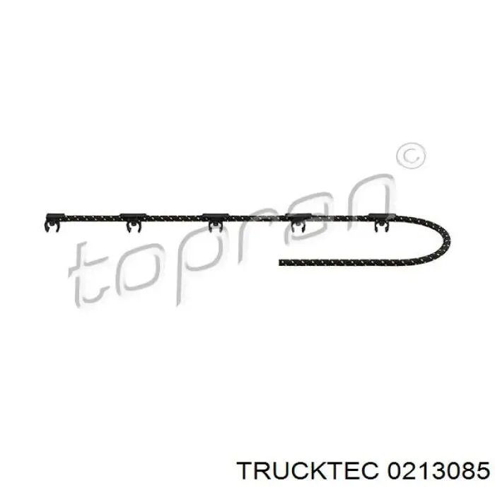 0213085 Trucktec Трубка паливна, зворотня від форсунок
