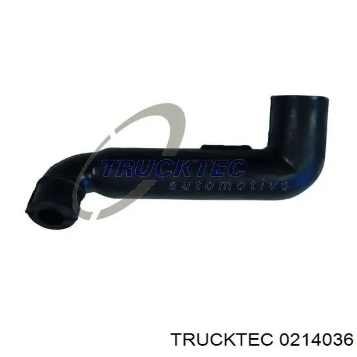 0214036 Trucktec патрубок вентиляції картера, масловіддільника