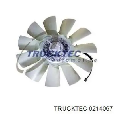 0214067 Trucktec фільтр повітряний