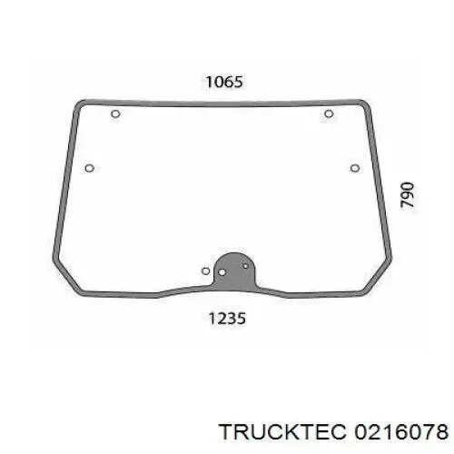 Прокладка EGR-клапана рециркуляції Trucktec 0216078 ціна, від 4.10 USD