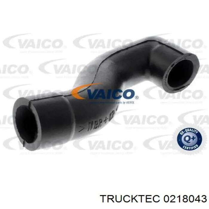 0218043 Trucktec патрубок вентиляції картера, масловіддільника