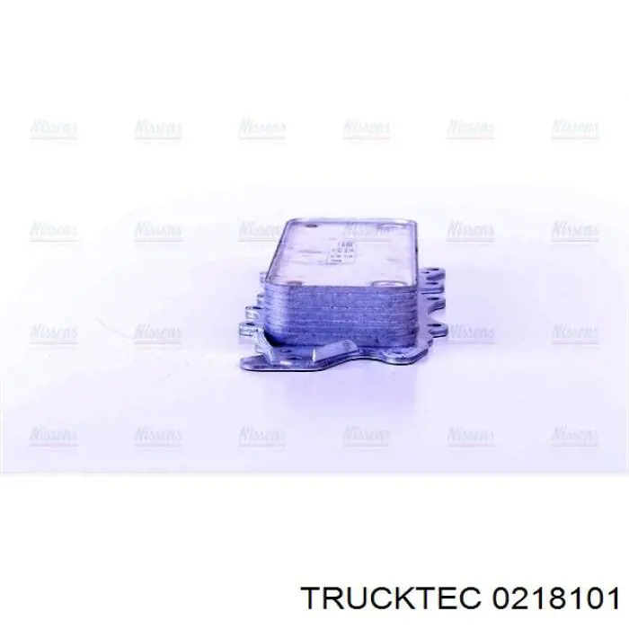Купити 0218101 Trucktec Радіатор масляний (холодильник), під фільтром