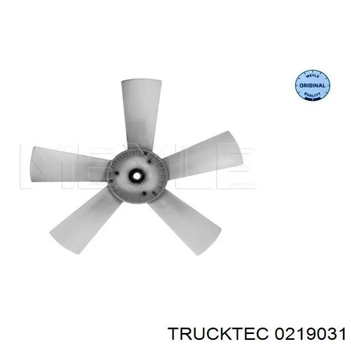 0219031 Trucktec вентилятор/крильчатка радіатора охолодження