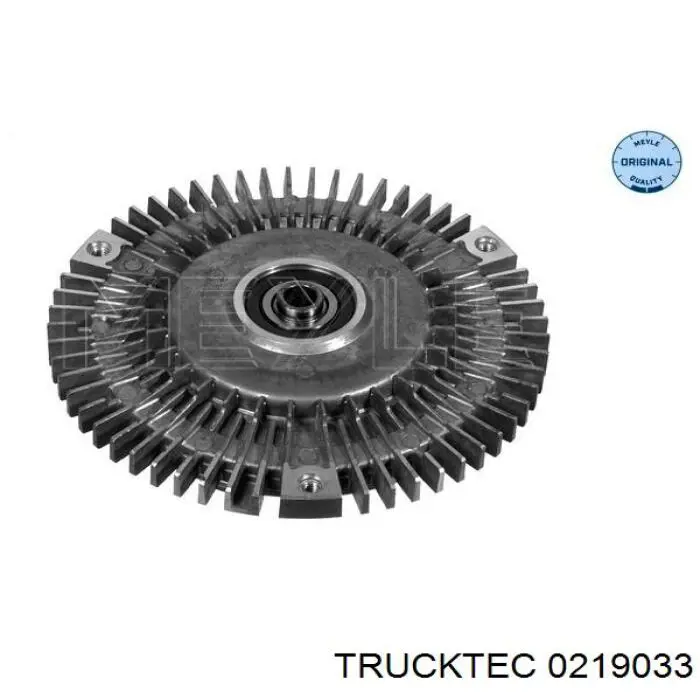 0219033 Trucktec вискомуфта, вязкостная муфта вентилятора охолодження