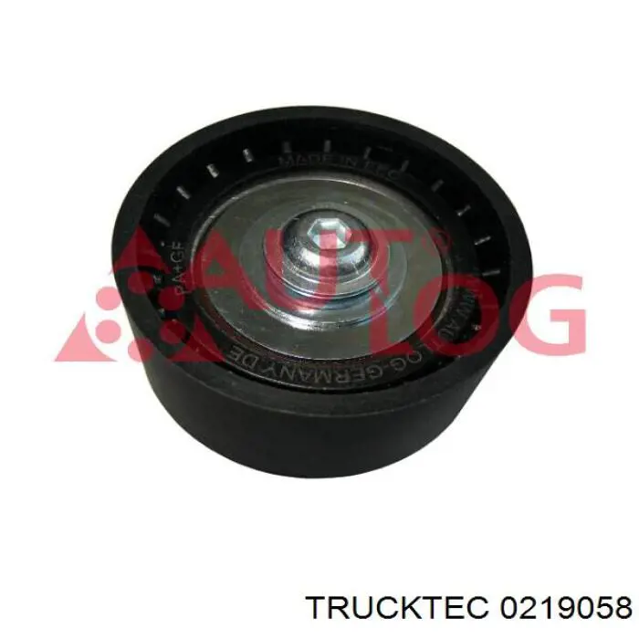 0219058 Trucktec Ролик приводного ременя, паразитний