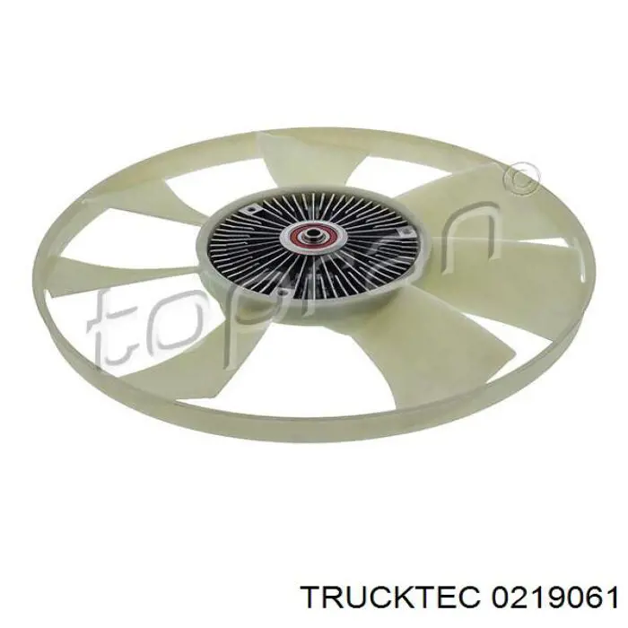 0219061 Trucktec Гідромуфта приводу вентилятора