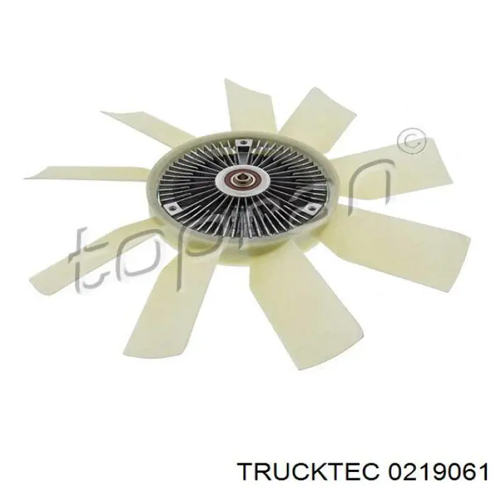 В'язкова муфта вентилятора Trucktec 0219061 ціна, від 92.16 USD