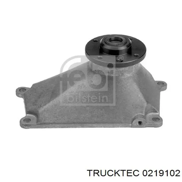 0219102 Trucktec кронштейн віскомуфти системи охолодження, опорний