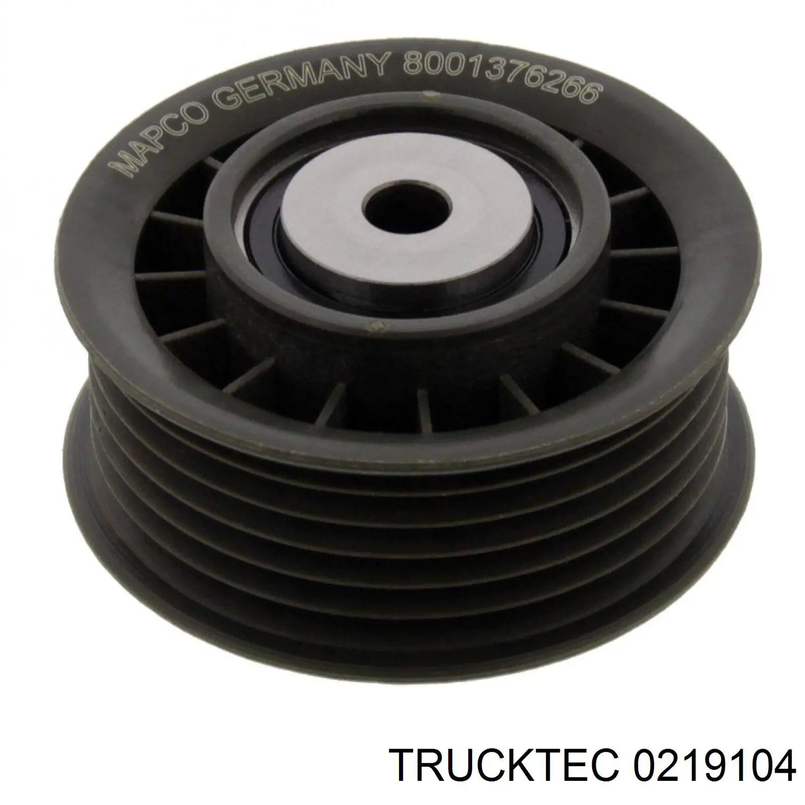 0219104 Trucktec Ролик приводного ременя, паразитний