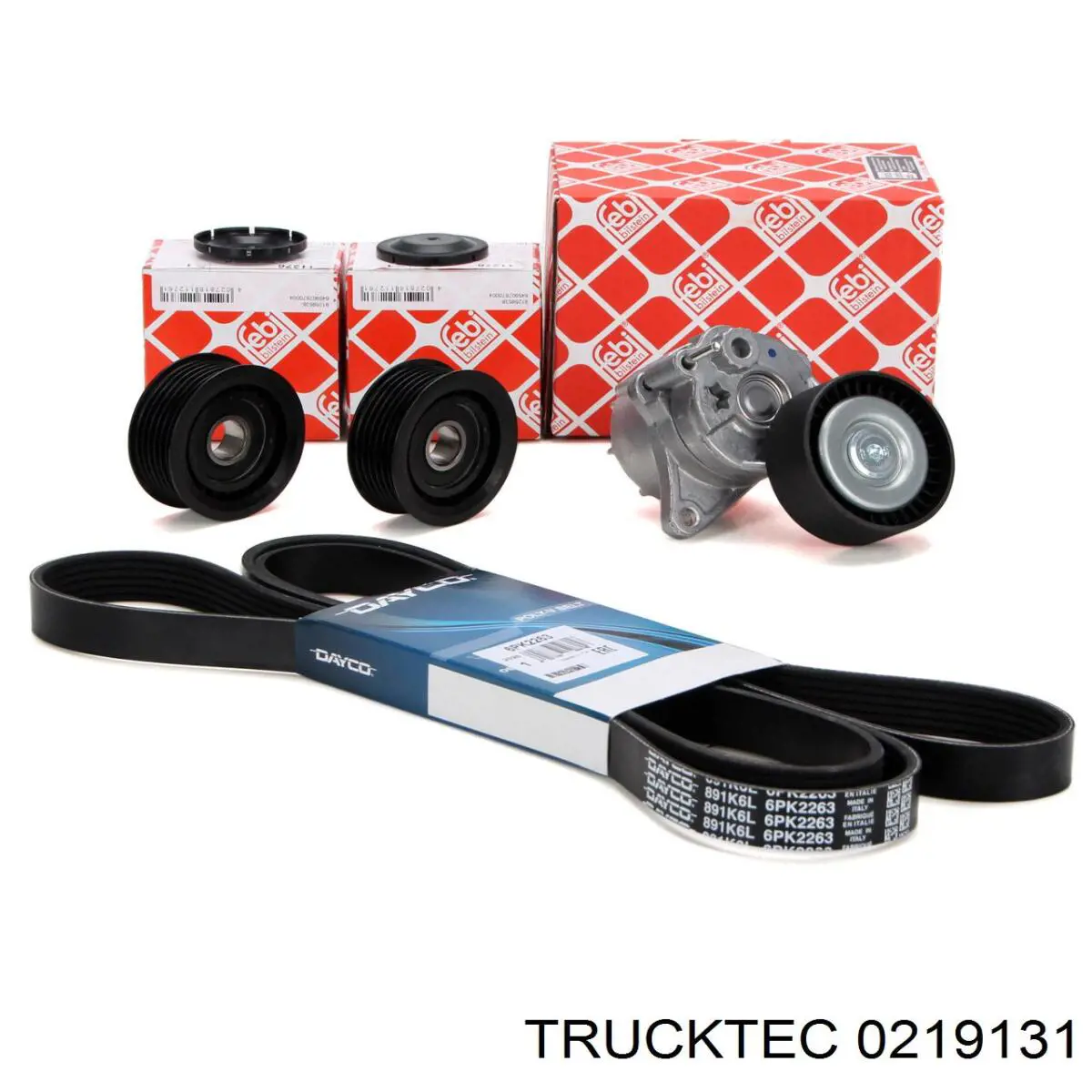 0219131 Trucktec Натяжна планка поліклинового ременя