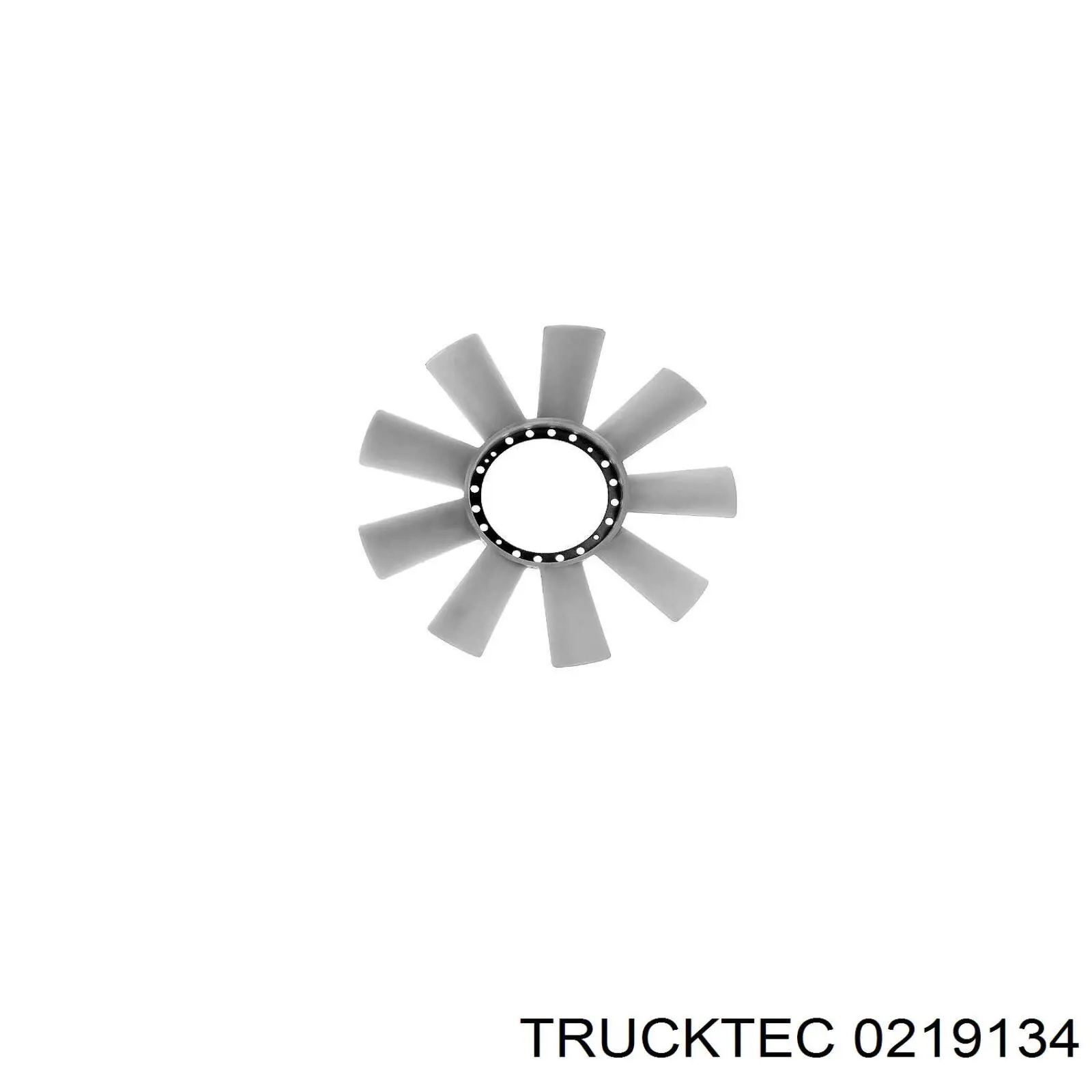 0219134 Trucktec вентилятор/крильчатка радіатора охолодження