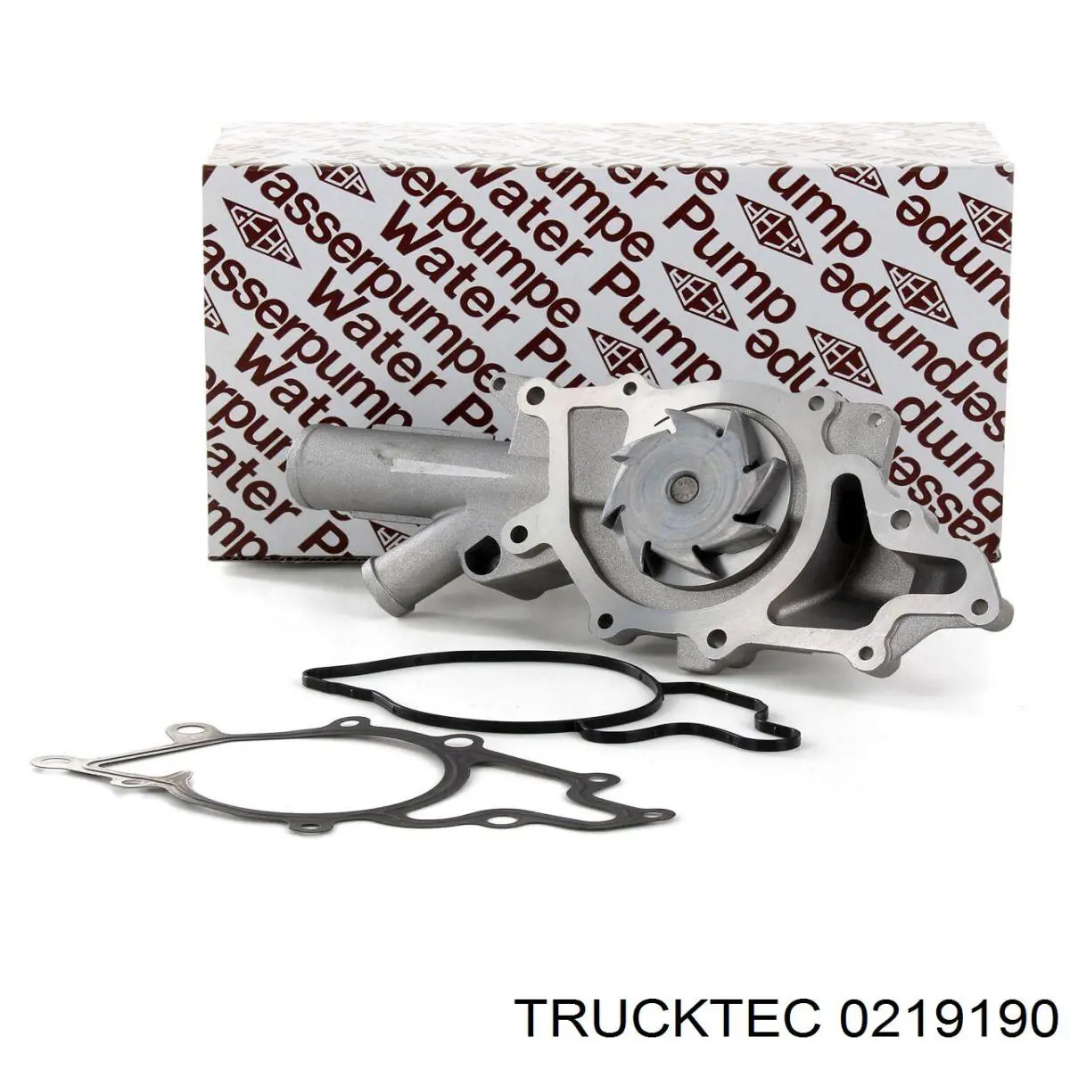 0219190 Trucktec помпа водяна, (насос охолодження)