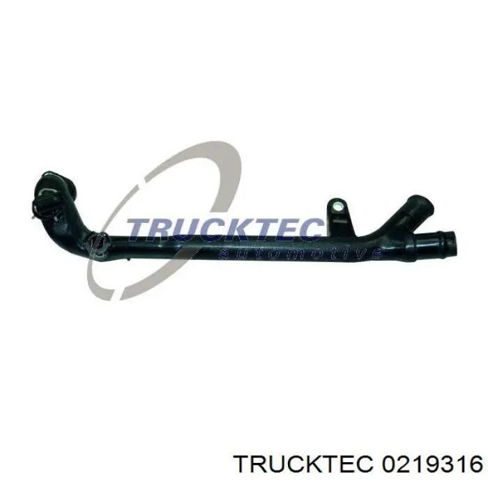 Шланг/патрубок системи охолодження Trucktec 0219316 ціна, від 26.39 USD