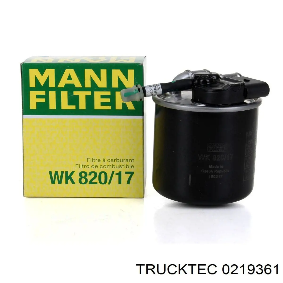 Корпус паливного фільтра Trucktec 0219361 ціна, від 25.86 USD