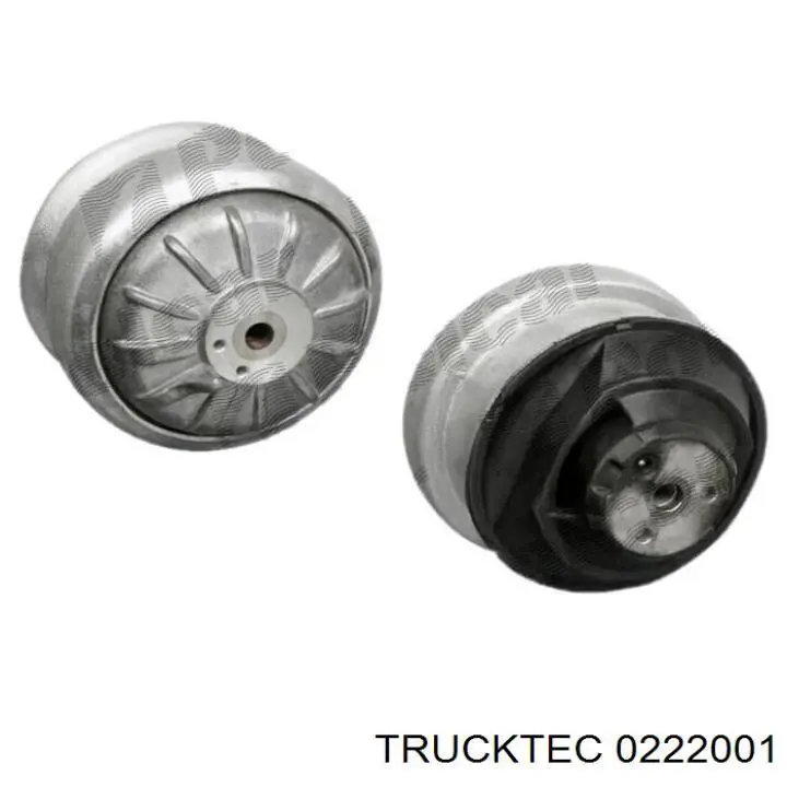 0222001 Trucktec Подушка (опора) двигуна, ліва/права