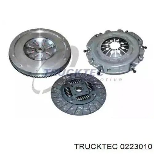 Комплект зчеплення (3 частини) Trucktec 0223010 ціна, від 370.88 USD