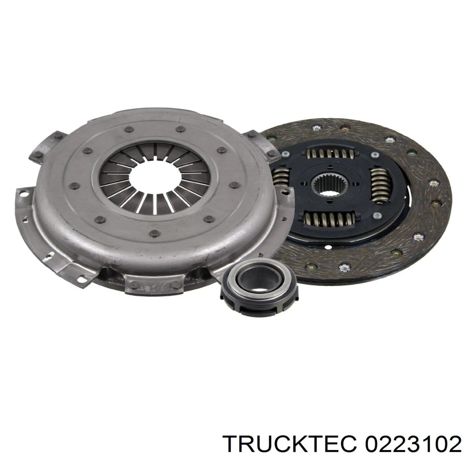 0223102 Trucktec диск зчеплення