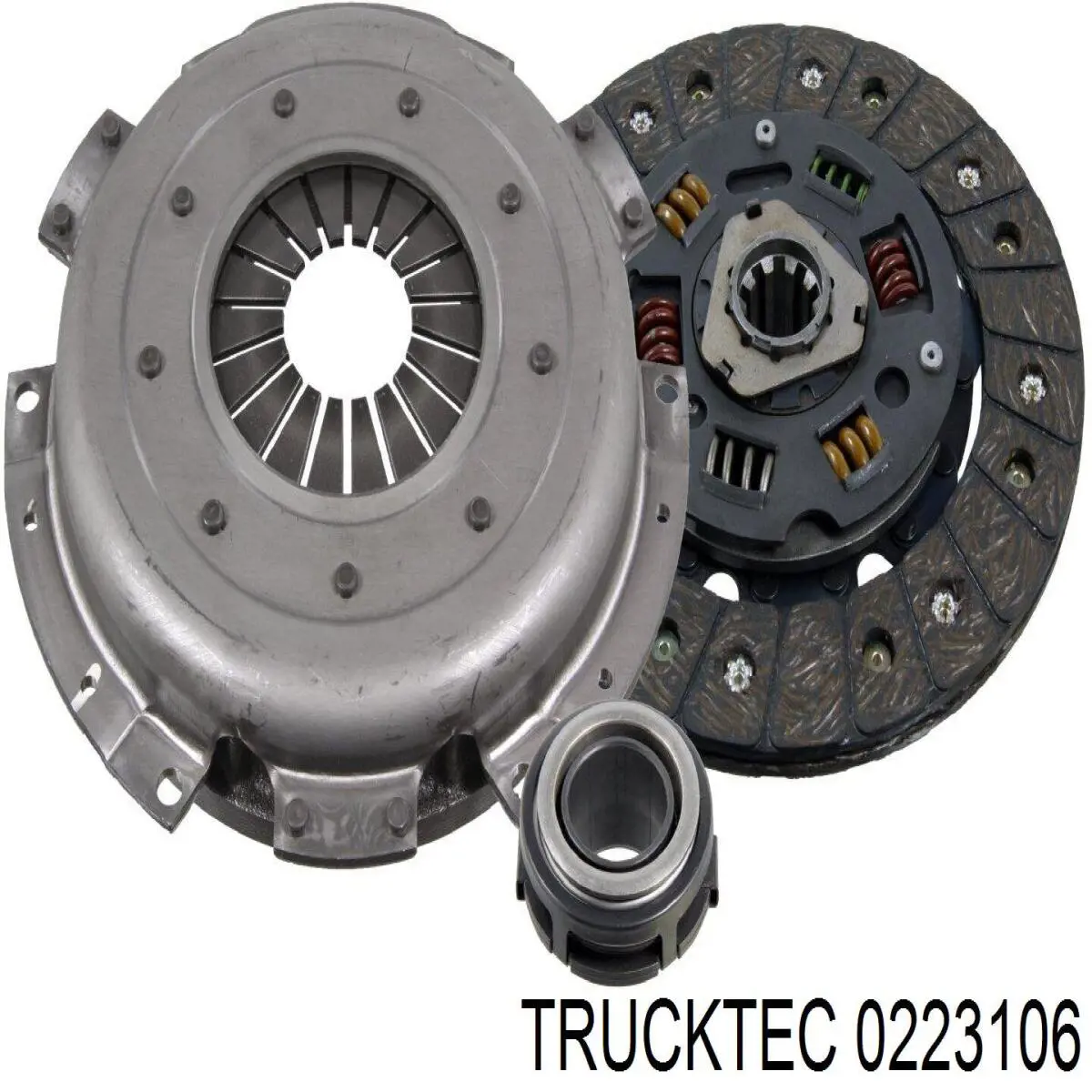 0223106 Trucktec диск зчеплення