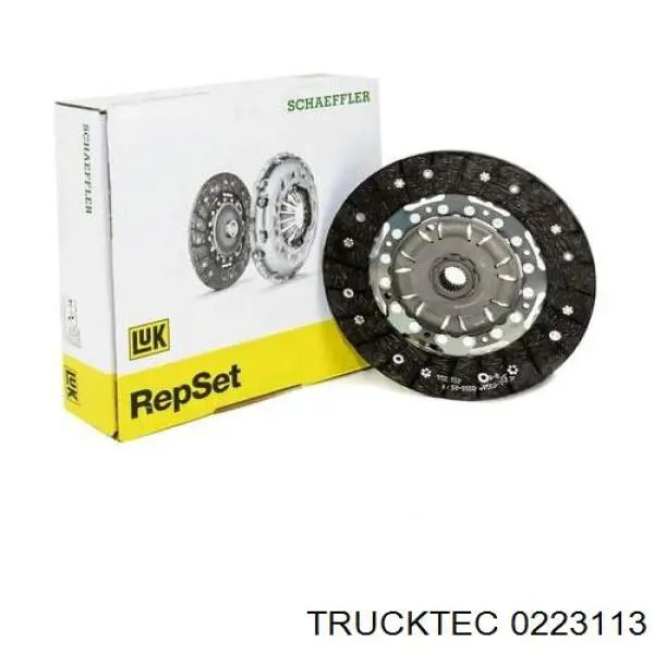 0223113 Trucktec диск зчеплення