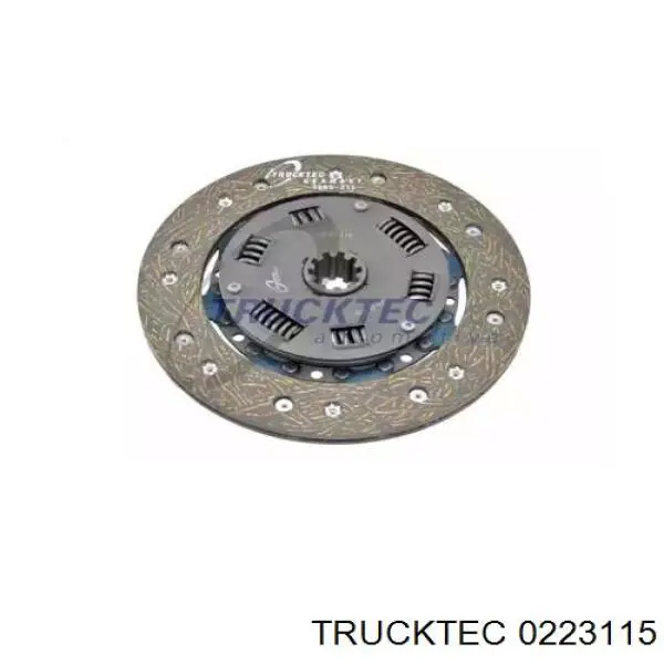 0223115 Trucktec диск зчеплення