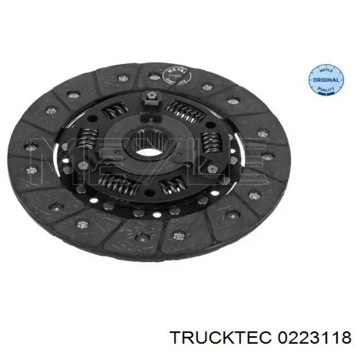 Диск зчеплення 0223118 Trucktec