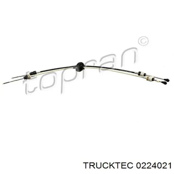 Купити 0224021 Trucktec Трос перемикання передач