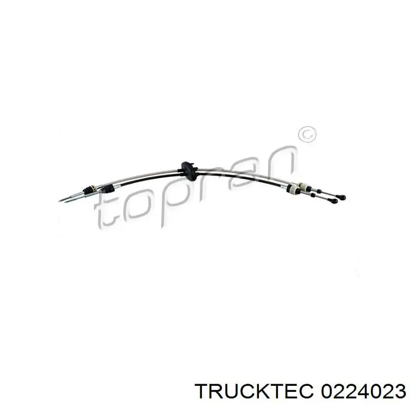0224023 Trucktec трос перемикання передач