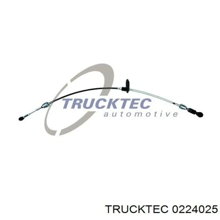 0224025 Trucktec трос перемикання передач, вибору передачі