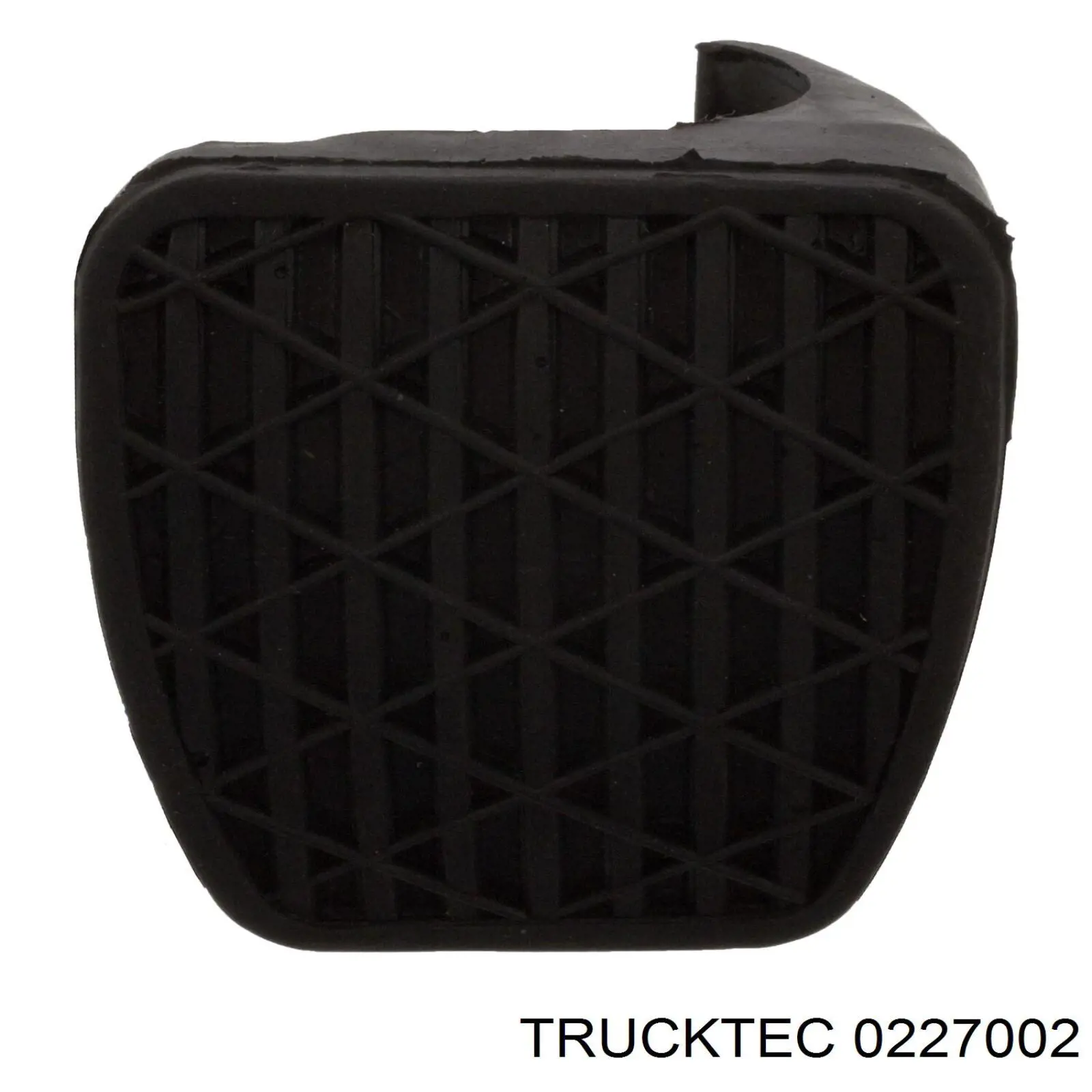 0227002 Trucktec накладка педалі гальма