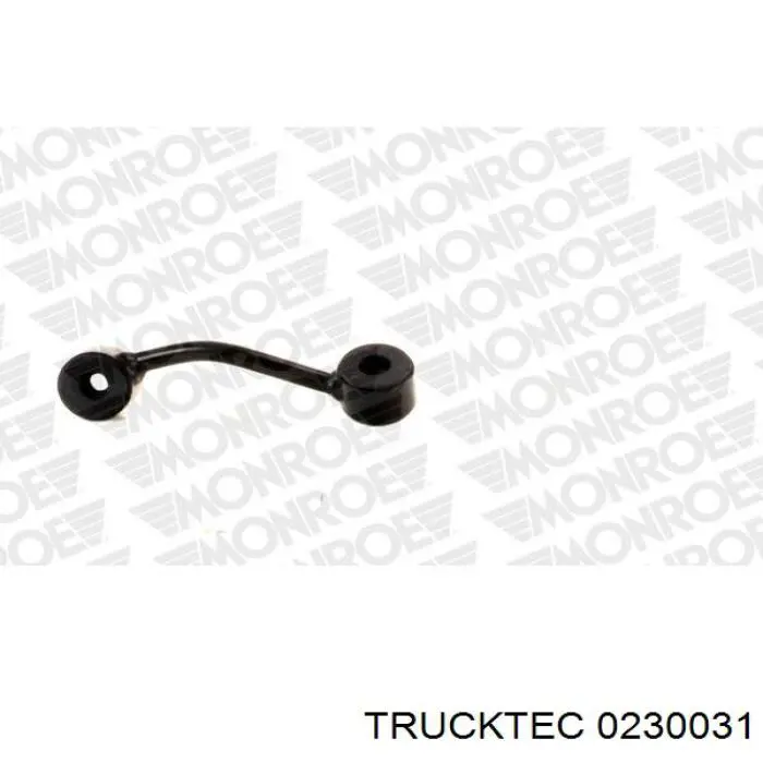 0230031 Trucktec Стійка стабілізатора, переднього, ліва